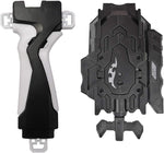 Bey Gyro Blades Launcher and Grip, Light Sparking Battling Burst String Launcher Gyro Left&Right LR Spin Top Compatible with All Bey Burst Series Bey Battling Bey(Black) - Image 3