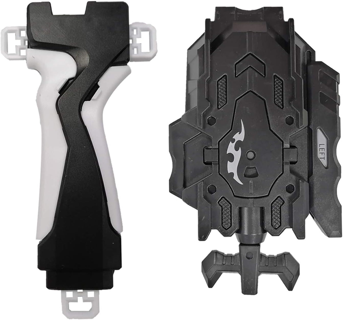 Bey Gyro Blades Launcher and Grip, Light Sparking Battling Burst String Launcher Gyro Left&Right LR Spin Top Compatible with All Bey Burst Series Bey Battling Bey(Black) - Image 3
