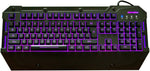 Rocksoul LED gaming keyboard side profile with adjustable height