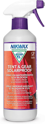 Nikwax product packaging box and bottles set