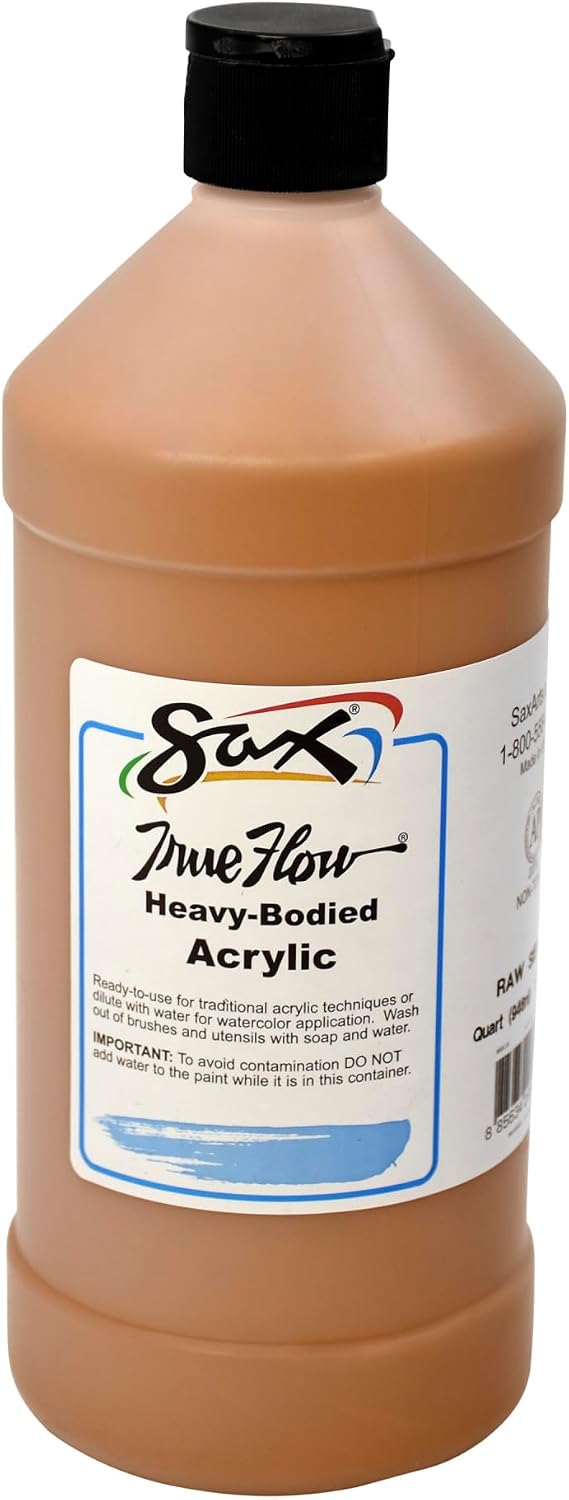 Sax Heavy Body Acrylic Paint for School and Arts and Crafts Use, Phthalo Blue, 1 Quart - Image 15
