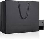 White and Black Gift Bags,6Pcs 17"x5.5"x12.6" Large Gift Bags with Handles | Kraft Paper Shopping Bags with Ribbon Handles,Gift Wrap Bags for Wedding,Birthday,Christmas,Anniversary - Image 10