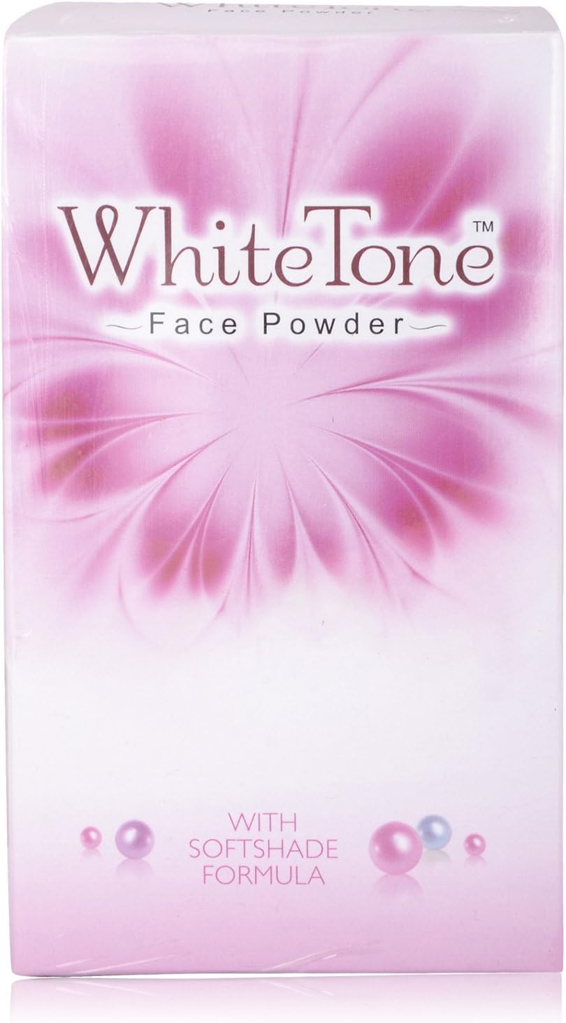 White Tone Face Powder 70 Gram front view cosmetic jar