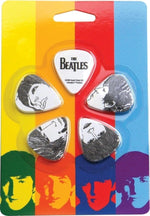 D'Addario Beatles collector pick pack side angle view