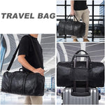Seyfocnia overnight handbag with adjustable shoulder strap