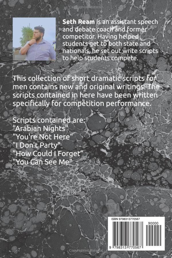 10 Minute Dramatic Scripts for Men: Volume 1 - Image 3