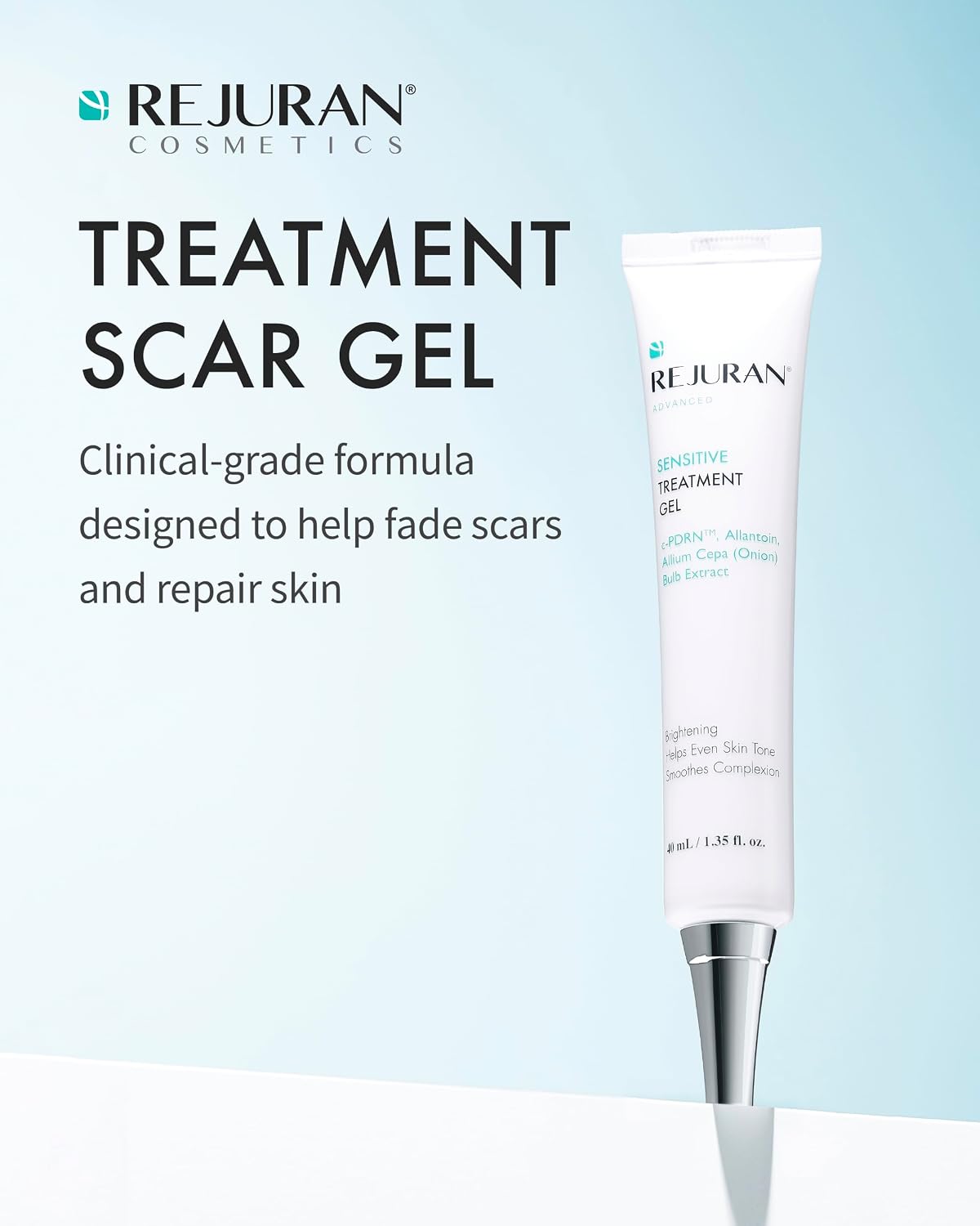 Rejuran Advanced Scar Gel clinical skincare packaging