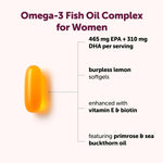 Micro Ingredients Omega-3 fish oil supplement packaging label details
