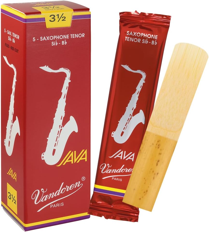 Vandoren SR273R Tenor Sax JAVA Red Reeds Strength 3; Box of 5 - Image 9