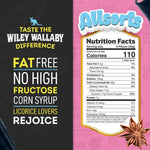 Wiley Wallaby Australian style soft and chewy assorted candy bag