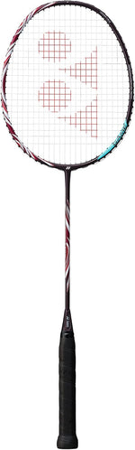 Yonex Astrox 99 Play badminton racket full length view with pre-strung strings
