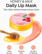 A'PIEU Honey and Milk Lip Mask jar texture
