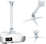 Runhike 3-in-1 universal projector mount white front view