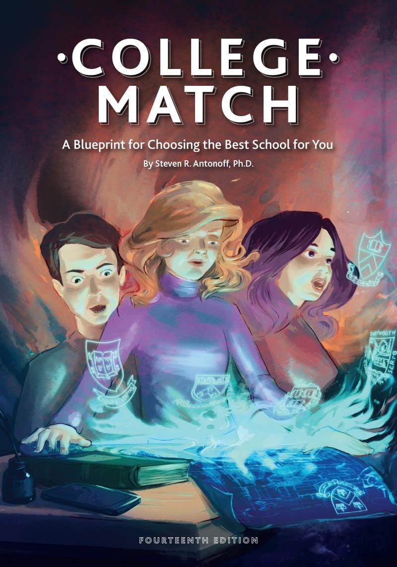 Steven R Antonoff College Match Blueprint Paperback front view book study guide