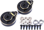 RCAWD brass rear hub carrier front view for Hobby Plus RC crawler