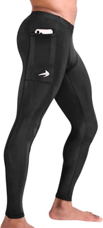 CompressionZ Men's Compression Pants for Workout, Sports|Base Layer Running Tights Leggings - Image 14
