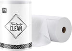 Fantasticlean Microfiber Cleaning Cloth Roll- 60 Sheets,12"x12"(Tan, Beige) | Super Absorbent, Lint-free, Tear-away Microfiber Towel Roll, for All-Purpose Cleaning, Reusable Alternative to Paper Towels - Image 13