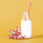 Goetze's Caramel Creams 2 lb bag showing packaging details