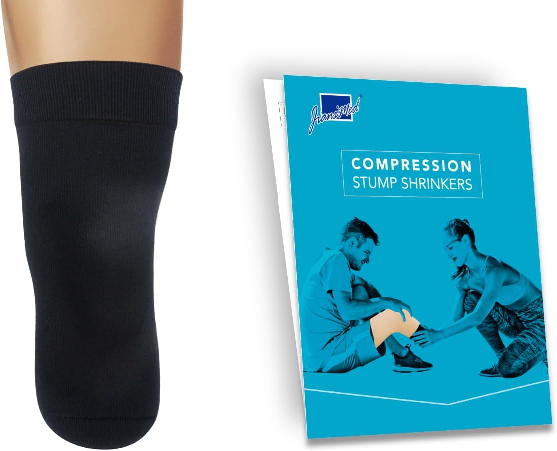 Prosthetic Stump Shrinkers - Below Knee, 40cm, Compression, Amputee Socks, 20-30, Daily use, Taiwan Excellence 5XL - Image 9