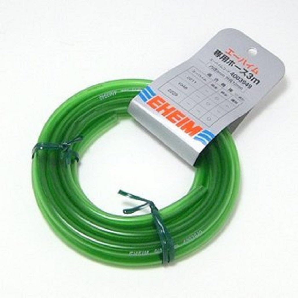 Eheim Pre-Cut Aquarium Tubing 594 front view of the genuine green filter hose roll