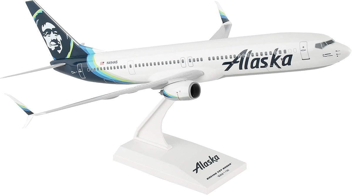 Sky Marks Alaska 737 900 model side profile