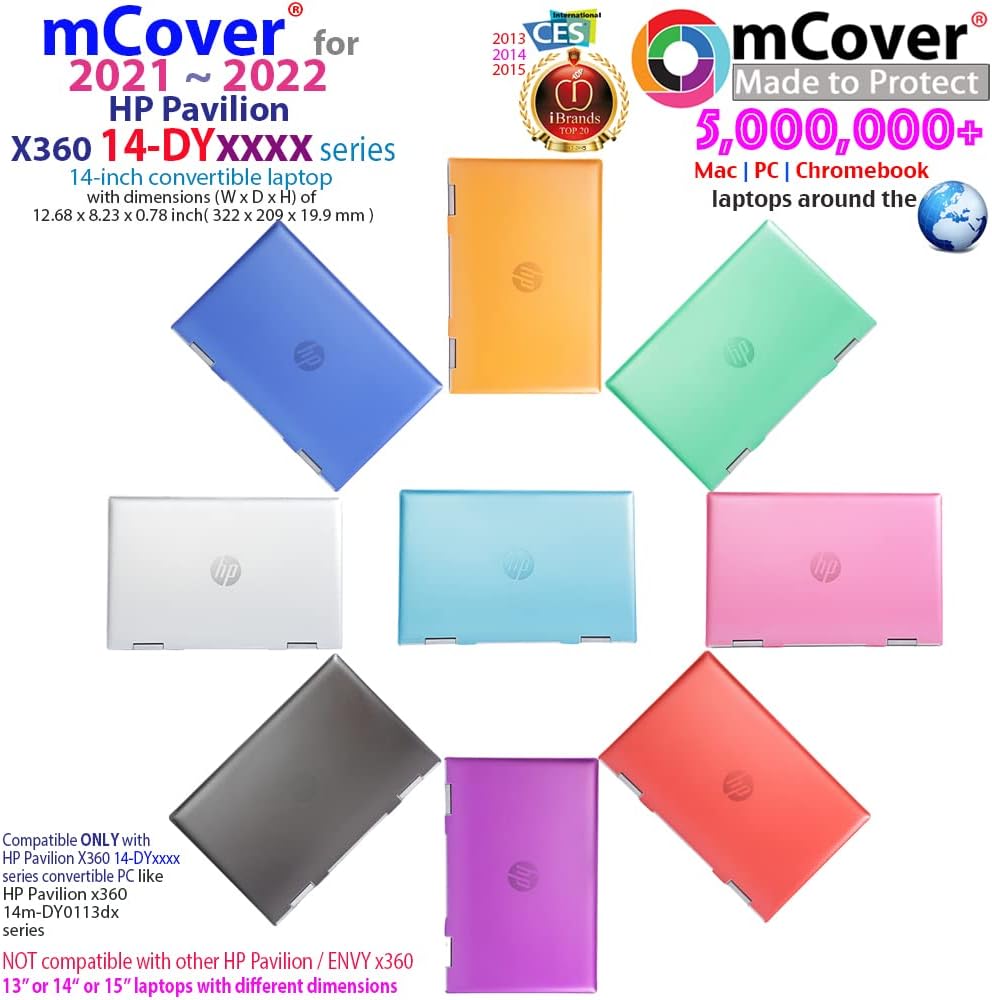 mCover green hard shell case side profile