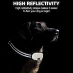 Black nylon replacement strap for dog training collars