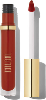 Milani true red liquid lipstick sponge applicator detail view