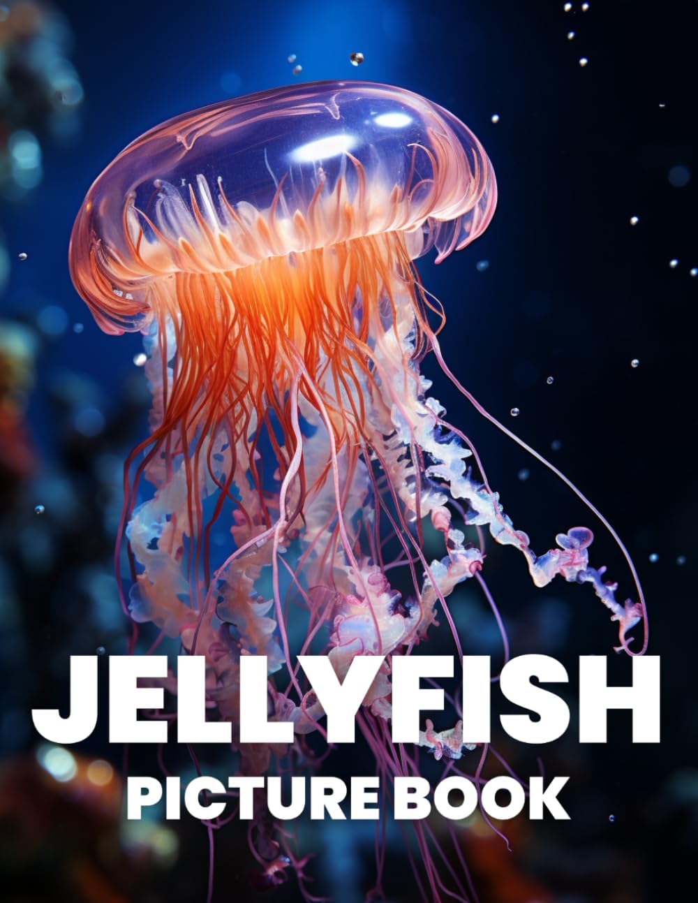 Jellyfish Picture Book: A Mesmerizing Collection of 100 Stunning Jellyfish Images - Image 1