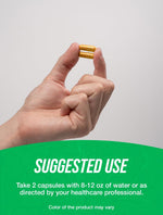BulkSupplements Turmeric Curcumin 120 count bottle side view