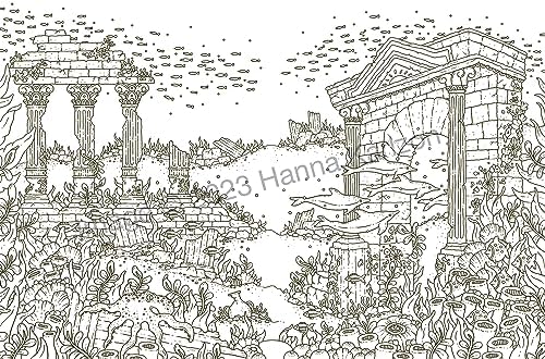 Tales from Atlantis: Coloring Book (Hanna Karlzon) - Image 5