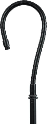 Gator Frameworks solid steel gooseneck showing flexibility
