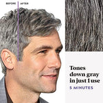 Close up of the pre-mixed tube and built-in comb applicator included in the Just For Men hair color kit.