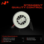 A-Premium BMW heater blower motor side profile