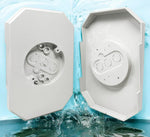 iMBAPrice outdoor light mounting block packaging and 2-pack contents