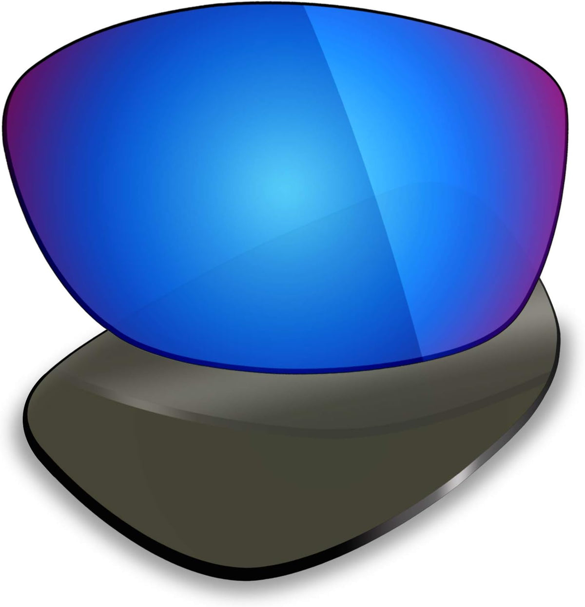 Mryok polarized sunglass lenses showing optical clarity