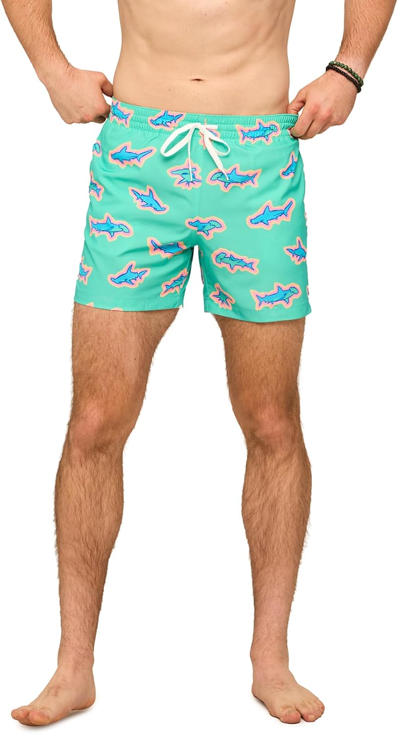 Chubbies Mens Swim Trunks - Mens Swim Shorts with 4-Way Stretch, 5.5" Beach Shorts with Elastic Waist, Drawstring,Mesh Lining - Image 9
