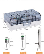 Bonew dental screwdriver shanks arrangement