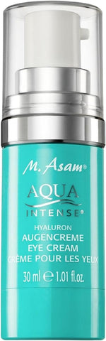 M. Asam Aqua Intense Hyaluron Eye Cream bottle front view skincare