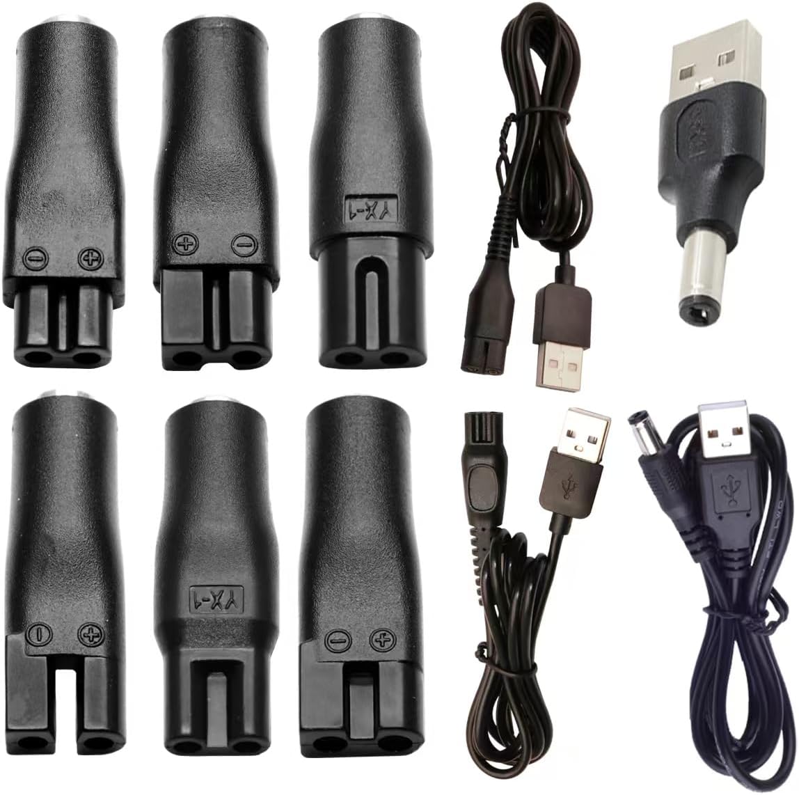 Rgzhihuifz five volt replacement charger power cord front view showcasing the universal USB connection point