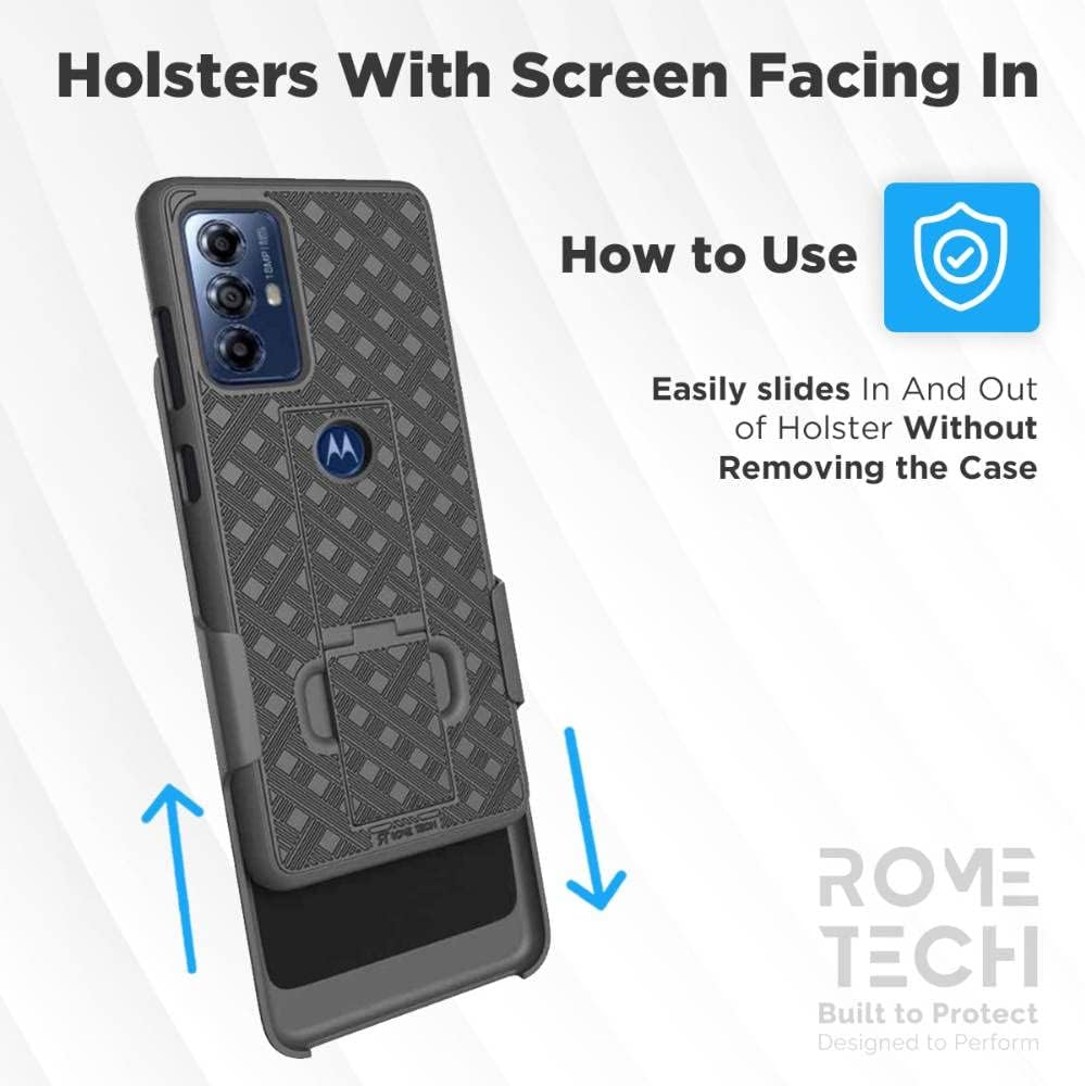 Rome Tech heavy-duty armor case angled profile showing texture