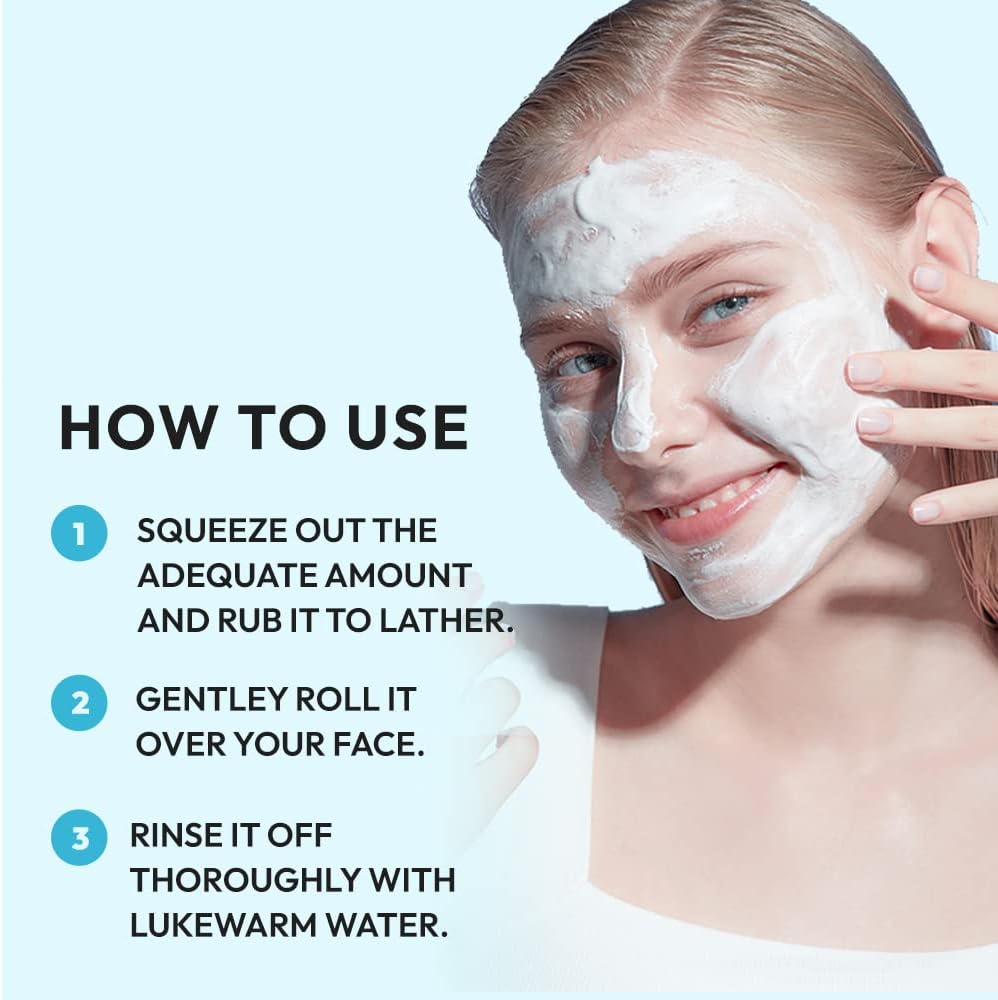 ETUDE exfoliating pore cleanser tube showing 5.64 ounce product weight