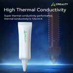 Close up of Creality thermal paste consistency and texture