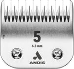 Andis UltraEdge blade on a professional pet grooming workstation setup