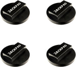 Close up of imUfer aluminum jack pad adapter compatibility details