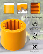 Wacker Neuson compatible roller coupler sleeve close up detail