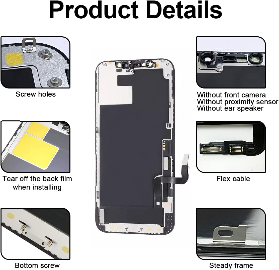 SIMDOG iPhone 12 waterproof adhesive sticker and tempered glass protector