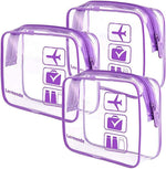 Lermende Clear Toiletry Bag TSA Approved Quart Size Travel Carry On - 2Pcs - Image 6