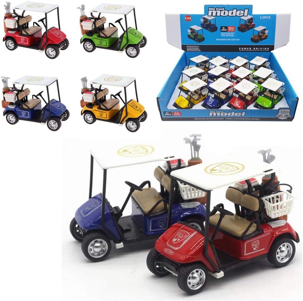Liberty Imports mini golf cart replica side view