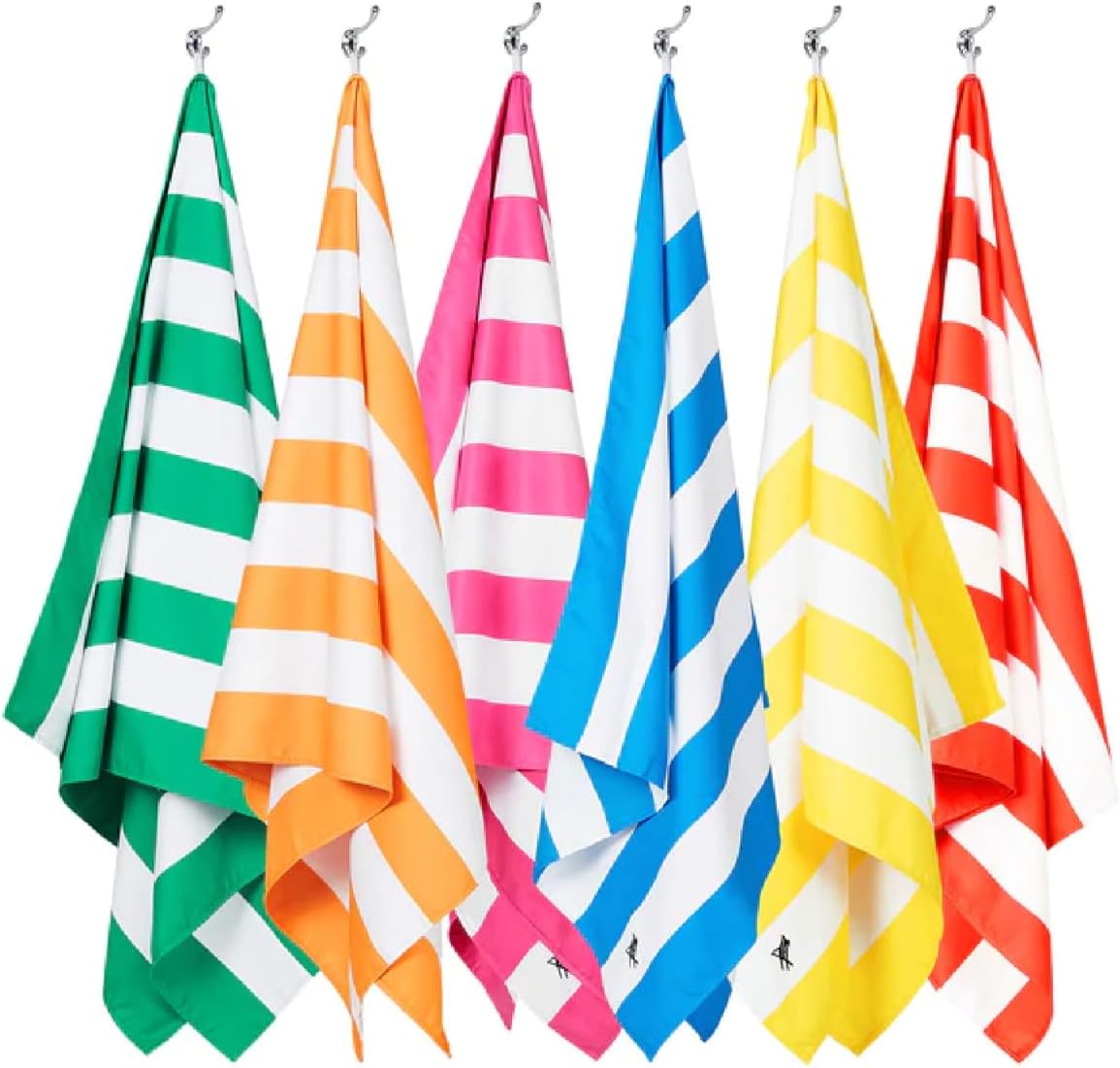 Dock & Bay Beach Towel - Quick Dry, Sand Free - Compact, Lightweight - 100% Recycled - Includes Bag - Cabana - Kamari Charcoal - Large (160x90cm, 63x35) - Image 12